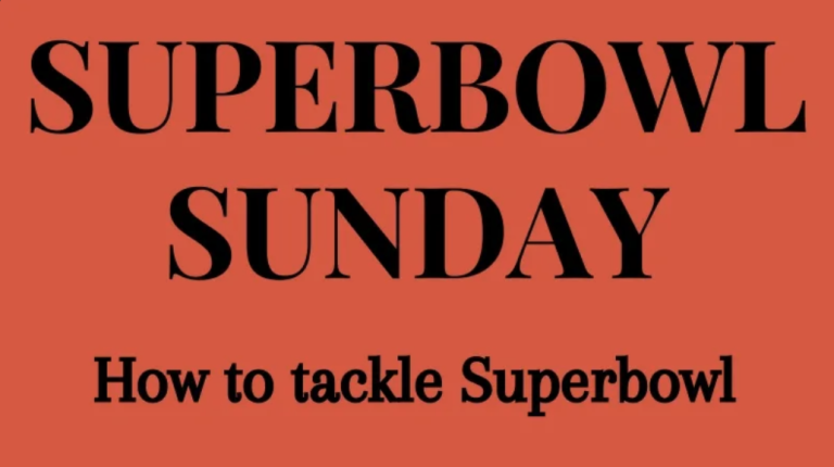 How to “Tackle” Superbowl SUnday
